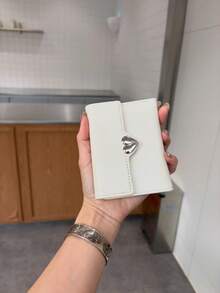 极简主义零钱包，小巧折叠拉链女士钱包，迷你超薄多层便携式身份证现金信用卡夹，极简现代商务周年纪念日情人节生日礼物，送给女朋友、女士、女孩，灰色钱包，教师节礼物，送给女朋友的礼物，女士礼物，礼品袋，商务休闲学习用品，教师节礼物，返校季女士钱包，手拿包，小钱包 - 彩色 - 查看 6