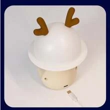 High Quality Kawaii LED Night Lamp Rechargeable Silicone Nightlight With Cartoon Design Cute Animal Night Light - 彩色 - 查看 5