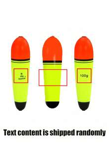 1个高浮力漂流浮标，适用于10克至100克铅坠 - 实心EVA芯，低阻力，远投 - 铜丝保护，专业EVA泡沫钓鱼浮标，多种尺寸/重量可选，铜丝接口，控制铅坠重量，适用于淡水和海水。 - 彩色 - 查看 9