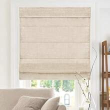Roman Shades For Windows Window Treatments Roman Shades Roman Window Shades Room Darkening Shades Window Shades 34" W X 48" H Belgian Flax Privacy And Light Filtering - 34W X 48H - View 1