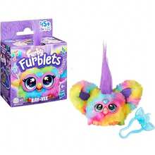 Hasbro Furby Furblets 迷你朋友，45 种以上音效和音乐，只会说 Furbish 语，电子毛绒玩具，返校礼物，适合 6 岁及以上儿童 - 彩色 - 查看 29