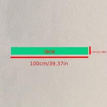 Vải ren rỗng họa tiết hoa, khổ 1/5 thước Anh, dùng để tự làm nơ, phụ kiện tóc, ren thêu, ruy băng trang trí, gói quà, trang trí hoa, may vá và làm đồ thủ công cho người mới bắt đầu. - nhiều màu - Xem 3