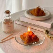 Nến thơm hình bánh sừng bò, thiết kế sáng tạo, quà tặng sinh nhật hoặc quà lưu niệm. - nhiều màu - Xem 5