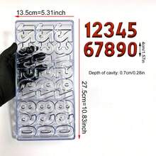 34pcs Chocolate Mold Set With 100pcs Chocolate Lollipop Sticks, Home Kitchen Chocolate Candy Baking Tools, Pastry Making Supplies - Clear - View 10