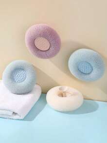 1/2 miếng bọt biển tắm, bọt biển tẩy tế bào chết, bóng massage tắm, dụng cụ chải tắm, mềm mại và thân thiện với da, có giác hút, có thể tái sử dụng, quà tặng Ngày của Mẹ - nhiều màu - Xem 6
