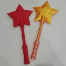 1 chiếc que cầm tay in 3D kiểu dáng thần kỳ, dùng để thanh toán không tiếp xúc, kiểu dáng Starlight Magic Wand, kèm vỏ bọc mở rộng thẻ NFC cho các trường hợp thanh toán chạm. - Nhiều màu - Xem 12