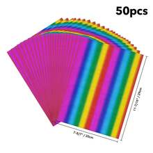 20x29cm Toner Reactive Foil For Laminator, Foil Paper For Toner Foiling Scrapbooking Craft Projects Card Making, Foil By Laser Printer And Laminator - Toner Reactive Foil - View 24