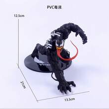 Four Styles 13cm Avengers Model Cake Decoration Desktop Car Base Ornament Office Decoration Collectible Statue Christmas Gift - Multicolor - View 15