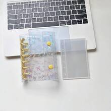 Portador A7, Cubierta con cinta, Libro de almacenamiento con estrellas brillantes, Libro de pegatinas/Libro de bolsillo, Portador A7 Libro de pegatinas, Planificador de papelería, Cuaderno, Libro de pegatinas, Suministros de oficina, Suministros escolares - A - Ver 15