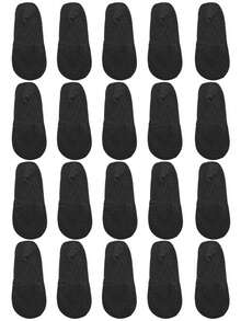 chuanwa(2) 1/5/10 双 Pure Desire 女士夏季薄款性感蕾丝梅花图案船袜 - 彩色 - 查看 23