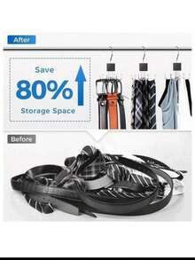 1-3 chiếc giá treo quần áo xoay 360°, có thể dùng để treo áo ngực, áo hai dây, cà vạt, khăn quàng cổ, ví, v.v., móc sáu ngạnh đa năng sáng tạo, thích hợp cho các bữa tiệc Halloween, Giáng sinh, Lễ Tạ ơn. - Nhiều màu - Xem 5