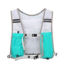 1 pièce Sac à dos/gilet de sport outdoor, convient pour la course, la randonnée, le cyclisme. Sac à dos de sport léger avec porte-bouteille d'eau - Multicolore - Voir 14