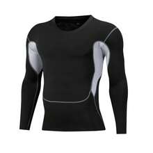 Men Workout Clothes - 1029 Black - View 4