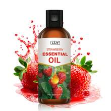 LZJV 100ml/3.4oz, 30ml/1.0oz Premium Strawberry Essential Oil, 100% Pure Natural, Suitable For Diffuser, Humidifier, Natural Style | Nourishing Oil, Holiday Gift - Strawberry Essential Oil - View 1