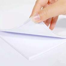 Papel fotográfico autoadhesivo brillante JOJ A4 de 135g, resistente al agua, para impresora de inyección de tinta, 20/50 hojas - 1 paquete - Ver 6