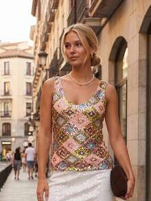 Women Tank Tops & Camis - Pink - View 5