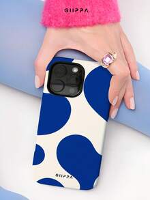 GIIPPA 1 ốp lưng điện thoại thiết kế sóng bất đối xứng cho iPhone 17 Pro Max, tương thích với iPhone 16 Pro Max, 15 Pro Max, 14 Pro Max, ốp lưng điện thoại thời trang Hàn Quốc, phù hợp với các dòng 11/12/13/14/15/16 Pro Max Plus, thiết kế thanh lịch phù hợp cho cả nam và nữ, món quà lý tưởng cho Giáng sinh, Ngày Valentine, Lễ Phục sinh, Mùa cưới và Sinh nhật dành cho bạn gái. - Màu xanh lam - Xem 5