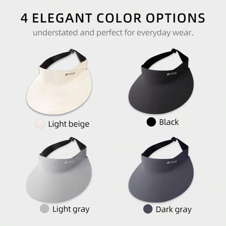 女士冰丝无缝一体式防晒帽，顶部镂空，宽大帽檐可折叠，有效防晒防紫外线。夏季新款防晒帽，佩戴无冰感，有效防护紫外线。女士宽大帽檐，顶部镂空设计，防晒效果更佳。 - 彩色 - 查看 3