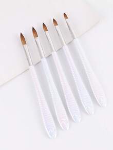 Bộ 5 cọ vẽ móng nghệ thuật hình nàng tiên cá, cọ nối móng acrylic cán vảy cá dùng cho thiết kế móng nghệ thuật. - Nhiều màu - Xem 6