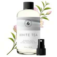 Aroma Country White Tea Diffuser Oil - Luxury Essential Oils for Diffuser Refill and Air Freshener Room Spray Long-Lasting Natural Home Fragrance and Hotel Scent for Diffusers and Machines 8.5 Fl Oz - Té blanco - Ver 1