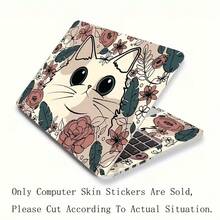 2pcs Laptop Skin Stickers, Fit For 15.6"-16" Laptops Of HP, Apple, Compaq, Hongji, Customizable Pattern, Scratch-Resistant, Residue-Free - View 5