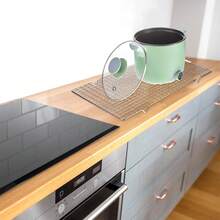 meekoo 8 estantes de refrigeración para hornear galletas de 16 x 10 pulgadas, rejilla antiadherente para hornear y enfriar para cocinar, asar, asar, asar, asar, secar, horno y lavaplatos - 1 - Ver 7