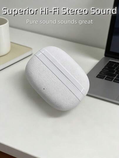 SZLWSM 真无线蓝牙耳机，无线立体声降噪耳机，高清音质，无线充电，24小时以上续航，Type-C充电接口耳机，耳塞