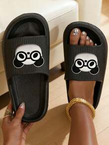 Cuộc sống chất lượng bắt đầu từ đôi chân! Sandal EVA tối giản, kết hợp hài hòa giữa vẻ ngoài thanh lịch và sự thoải mái. - màu đen - Xem 3