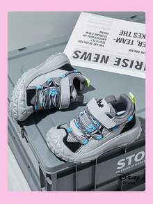 1 đôi giày thể thao trẻ em chính hãng Disney, phù hợp cho việc đi lại hàng ngày, lễ hội, thể thao và các hoạt động ngoài trời. Thoải mái, chống trơn trượt, bền và thoáng khí (Giày thể thao bé trai, giày thường ngày bé trai, giày thể thao trẻ em, giày thể thao bé gái, giày thường ngày bé gái) - Xám - Xem 6