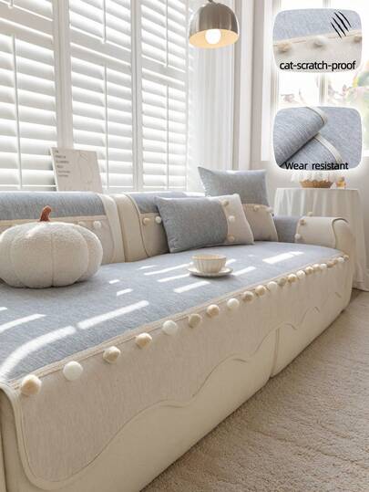 1 vỏ gối sofa vải nhung kẻ không đều, kiểu dáng tối giản hiện đại, sử dụng được cả bốn mùa, chống trượt, thoải mái và thoáng khí, có thể giặt máy, không biến dạng, không phai màu, bền, chống trượt và chống trầy xước do thú cưng, làm mới sofa, trang trí sofa, tăng thêm vẻ đẹp cho không gian, phù hợp với sofa 1-4 chỗ ngồi, sofa hình chữ L.