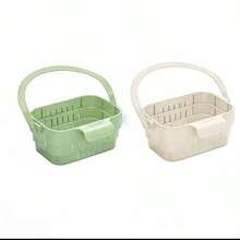 Rổ lọc rác treo bồn rửa có thể gấp gọn, thích hợp cho bồn rửa nhà bếp, dùng để tách cặn thức ăn và trái cây. - A - Xem 6