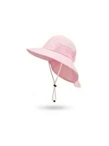 3-24M 2-6Y Cape Hat Children's Sun Hat 2026 Summer New Lightweight Breathable Mesh Sun Protection Hat Boys And Girls Bucket Hat - 1PC - View 4