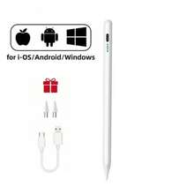 新款可充电磁性触控笔，主动式触控笔，兼容iPad，通用电容式触控笔，适用于安卓和Windows平板电脑 - 彩色 - 查看 3