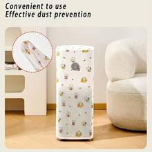 5件装家用防尘罩，多功能家用防尘罩，长度99.06厘米，适用于空调、家用电器、行李箱、风扇、电饭煲、锅具、微波炉等，可重复使用的无纺布保护罩。 - 彩色 - 查看 5