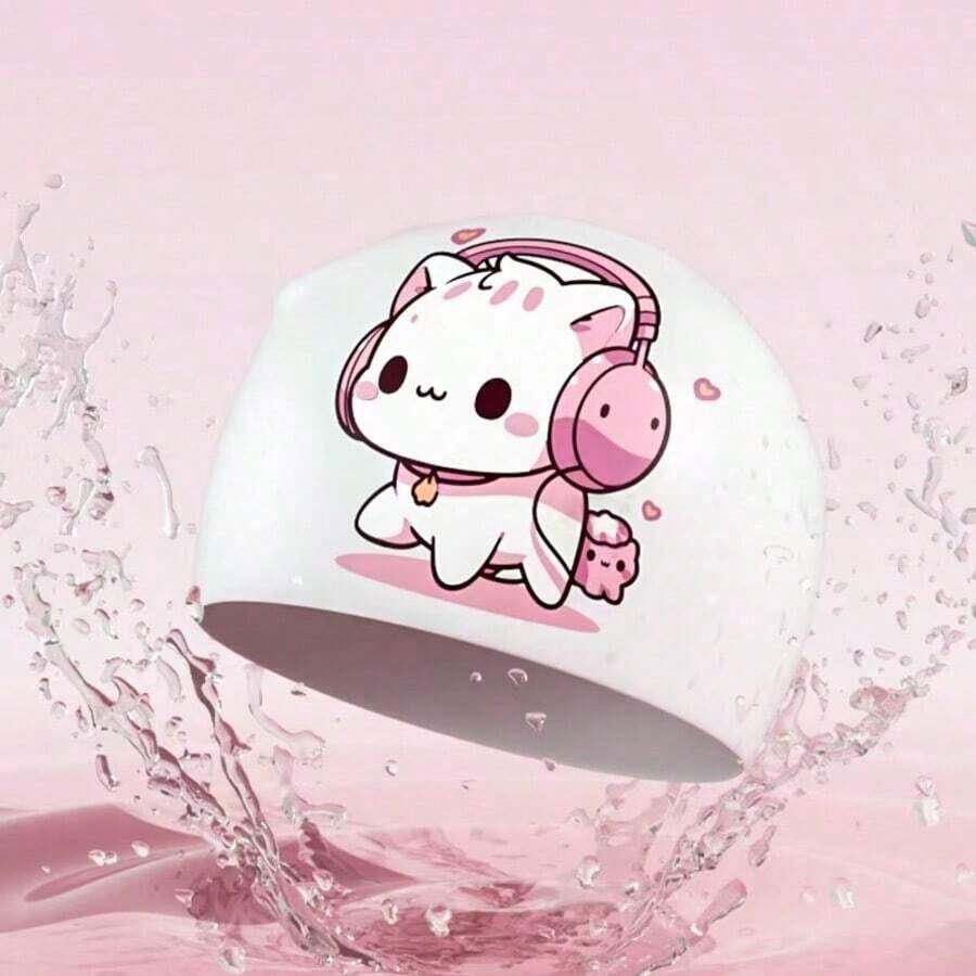 1 chiếc mũ bơi đa năng thời trang, thích hợp cho bơi lội. - Nhiều màu - Xem 1