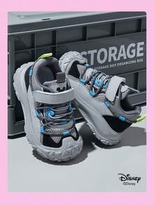 1 đôi giày thể thao trẻ em chính hãng Disney, phù hợp cho việc đi lại hàng ngày, lễ hội, thể thao và các hoạt động ngoài trời. Thoải mái, chống trơn trượt, bền và thoáng khí (Giày thể thao bé trai, giày thường ngày bé trai, giày thể thao trẻ em, giày thể thao bé gái, giày thường ngày bé gái) - Xám - Xem 5