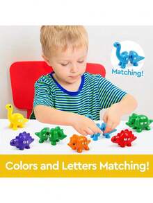 Juguete educativo interactivo con forma de dinosaurio, para interacción entre padres e hijos - Multicolor - Ver 6