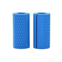 1 pieza/1 pieza Entrenador de fuerza de agarre Mancuerna Barra, Mango de barra gruesa apto para levantamiento de pesas y fitness, Almohadilla protectora de silicona antideslizante - Multicolor - Ver 12