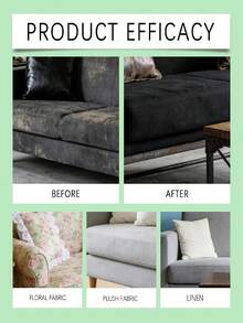 Jakehoe 布艺沙发干洗剂，纺织品窗帘地毯家用去污剂，日常家居清洁液 - 液體 - 查看 2