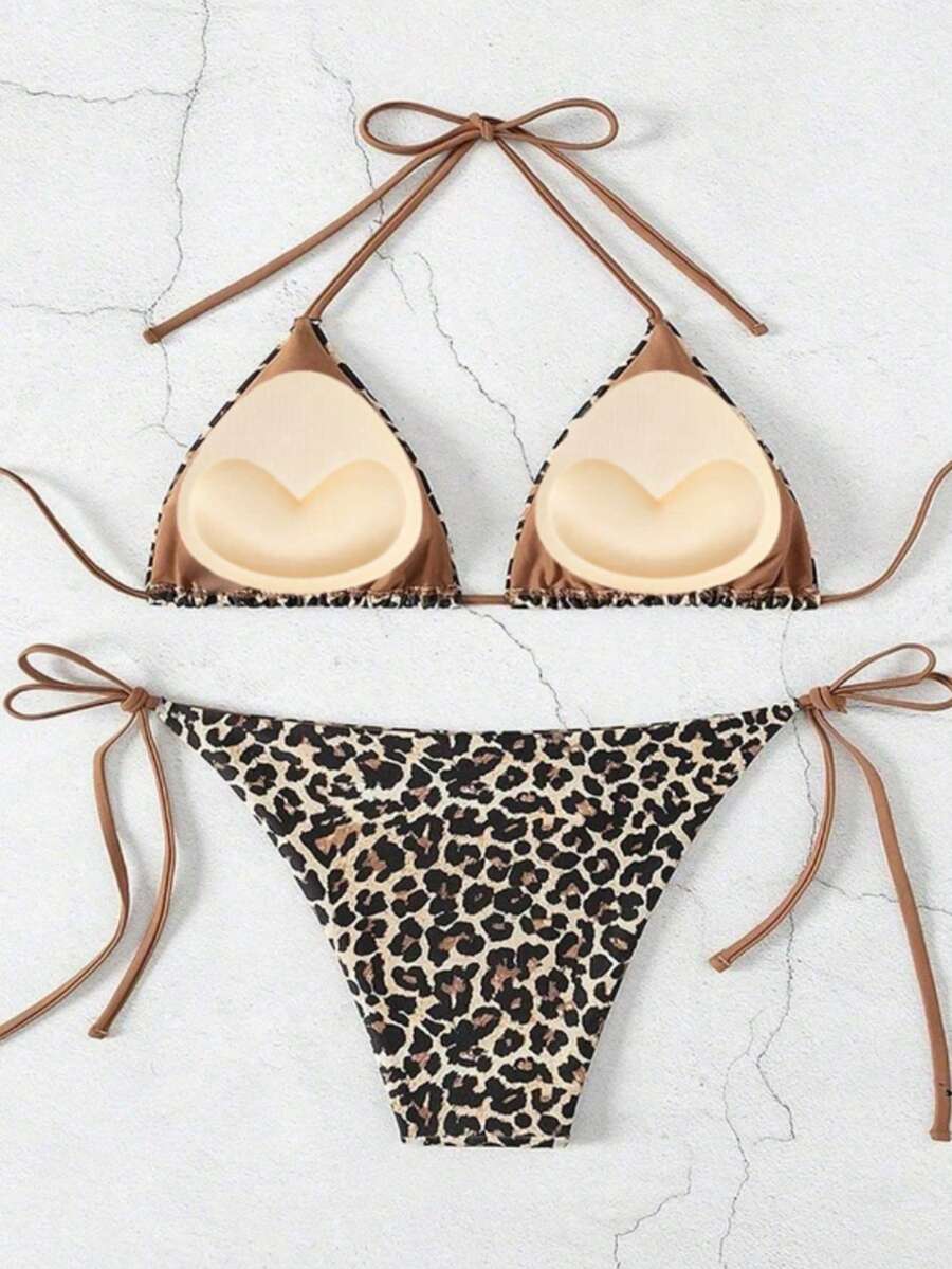 4/2片加厚胸垫，可贴于吊带背心或泳衣，心形提升胸型，透气，泡沫衬里，三角形胸垫 - 彩色 - 查看 1