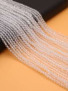 1串3毫米绿色和蓝宝石色尖晶石珠吊坠，适合DIY制作项链、耳环、手链和其他饰品 - 3mm - 查看 22