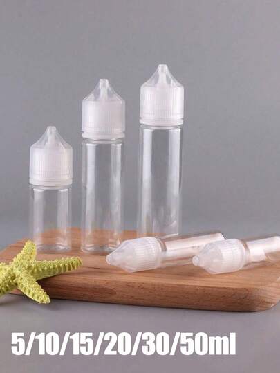 10pcs Slim Dropper Bottles, 5ml/10ml/15ml/20ml/30ml/50ml Empty Squeeze-Style Eye Drop Bottles, Hollow Squeeze-Style Eye Drop Bottles, Pet Squeeze Liquid Dropper Bottles, Suitable For Back To School And Travel, Portable And Lightweight - Travel Accessories, Portable Travel Bottles, Pointed Tip Gel Bottles Squeeze Dropper Bottles Transparent Plastic Bottles, Tattoo Supplies, Suitable For Liquid Ink Oil Painting Art And Crafts Transparent, Travel Accessories, Travel Essentials Spray Bottle Refillable Bottle Travel Bottle Set Travel Size Bottle Mini Spray Bottle Leak Proof Bottle