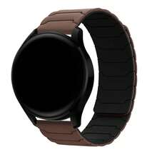 磁吸式表带，硅胶表带，18mm/20mm/22mm 智能手表表带，快拆腕带，可调节磁扣，男女通用，兼容 Galaxy Gear S2/S3/GT2/Fenix 5S Plus - 星光配橙 - 查看 16