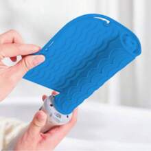 1 tấm lót silicon chịu nhiệt dùng cho dụng cụ tạo kiểu tóc, kích thước универсальный (phù hợp với máy duỗi và máy uốn tóc), tiện lợi để cất giữ và mang theo khi đi du lịch, túi đựng đồ trang điểm, vật dụng cần thiết khi đi du lịch. - Nhiều màu - Xem 13