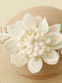 婴儿发带和腿套套装，防滑腿套，花朵发带，适合学步女婴 - 彩色 - 查看 4