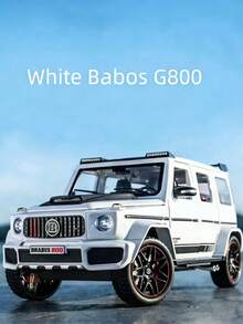 1:24 大型仿真合金压铸汽车模型，带星空车顶声光效果，前轮可转向，适合卧室和客厅装饰，具有收藏价值，是生日、万圣节、圣诞节、派对装饰的理想礼物。 - 多個顏色 - 查看 4