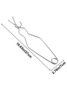 Bộ dụng cụ nung chảy kim loại, nồi nung thạch anh và kìm kẹp, dụng cụ kẹp hợp kim để nung chảy kim loại, dụng cụ làm đồ trang sức, nồi nung, đĩa nung chảy kim loại. - Bát thạch anh nung - Xem 12