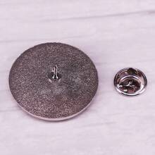 "Rumble Milk" Brooch, Action-Adventure Game, Legend Of Zelda Inspired Badge - Silver - View 2