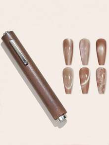 1pc Cat Eye Magnetic Nail Art 3-In-1 Heart Snake Skin Detachable Magnetic Nail Tool - Type B - View 6