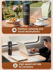 3-In-1 Portable Coffee Maker With Built-In Grinder - Mini Fully Automatic/Manual Drip Coffee Cup, Suitable For Travel, Outdoor, Camping, Handheld Espresso Machine Anytime Anywhere - American coffee machines - View 10